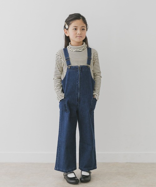 URBAN RESEARCH DOORS（アーバンリサーチドアーズ）の「『親子リンク』ジップオーバーオール(KIDS)（ワンピース・キッズ・ライトインディゴブルー/ワンウォッシュ・135/120/105）」の14枚目の写真