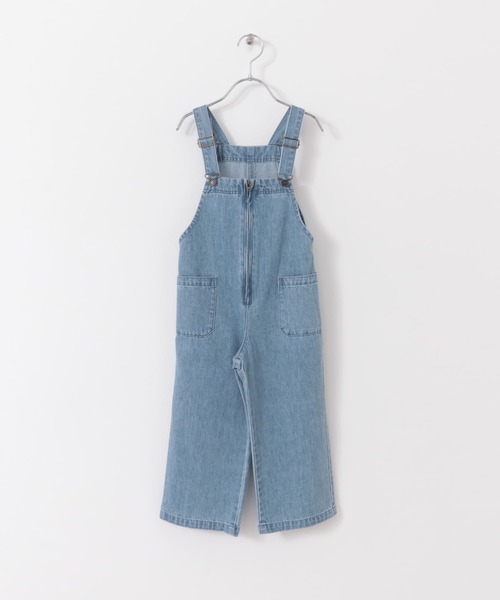 URBAN RESEARCH DOORS（アーバンリサーチドアーズ）の「『親子リンク』ジップオーバーオール(KIDS)（ワンピース・キッズ・ライトインディゴブルー/ワンウォッシュ・135/120/105）」の19枚目の写真