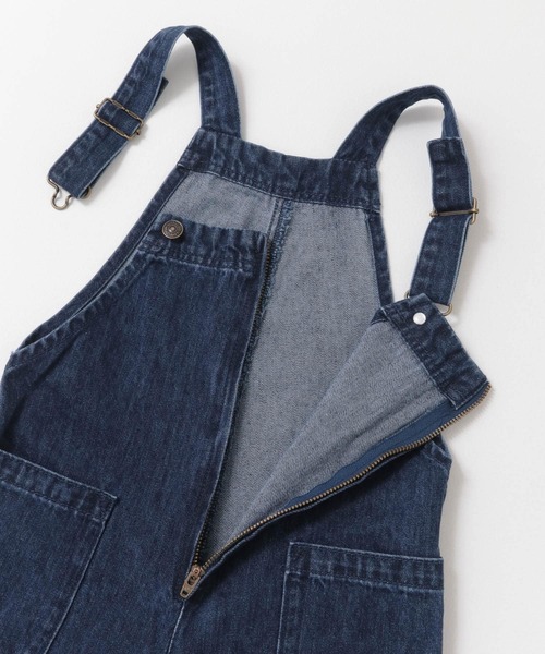 URBAN RESEARCH DOORS（アーバンリサーチドアーズ）の「『親子リンク』ジップオーバーオール(KIDS)（ワンピース・キッズ・ライトインディゴブルー/ワンウォッシュ・135/120/105）」の21枚目の写真