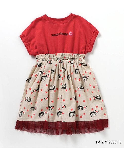 BETTY BOOP｜ベティ・ブープ（キッズ）のワンピース/ドレス（レッド