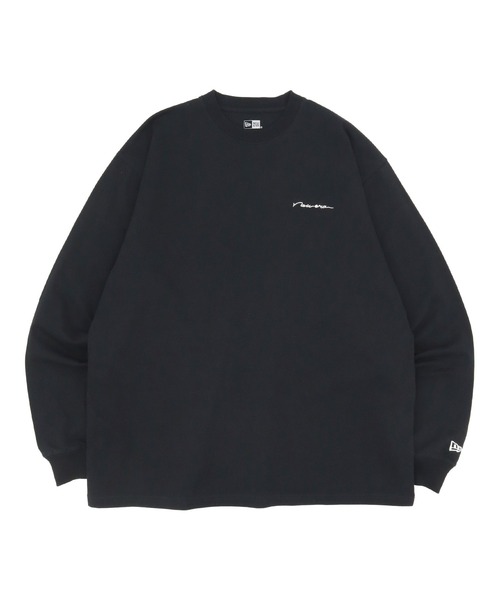 NEW ERA(ニューエラ)の「ニューエラ長袖Tシャツ ロンT 手書き風ロゴ ONSPOTZ別注(Tシャツ/カットソー・メンズ・ホワイト/ブラック・S/M/L/XL/XXL)」の19枚目の写真