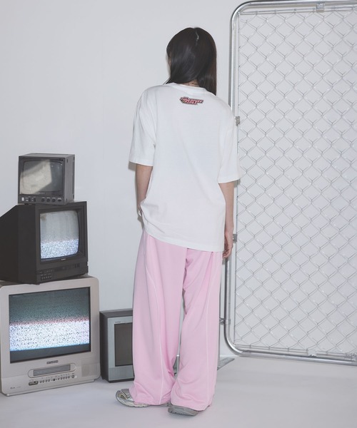 DISCUS(ディスカス)の「Buyer's Select/DISCUS×パワーパフガールズクルーネック半袖ピグメントTシャツ(Tシャツ/カットソー・メンズ・ブラック系2/ホワイト系1/ホワイト系2/ブラック系1・M/L)」の14枚目の写真