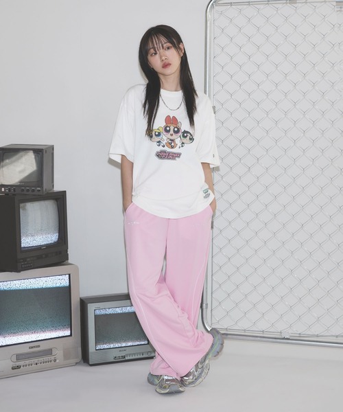 DISCUS(ディスカス)の「Buyer's Select/DISCUS×パワーパフガールズクルーネック半袖ピグメントTシャツ(Tシャツ/カットソー・メンズ・ブラック系2/ホワイト系1/ホワイト系2/ブラック系1・M/L)」の16枚目の写真