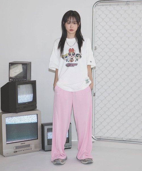 DISCUS(ディスカス)の「Buyer's Select/DISCUS×パワーパフガールズクルーネック半袖ピグメントTシャツ(Tシャツ/カットソー・メンズ・ブラック系2/ホワイト系1/ホワイト系2/ブラック系1・M/L)」の17枚目の写真