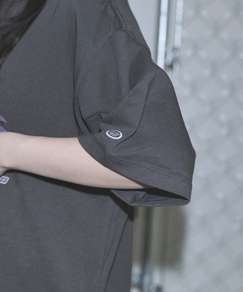 DISCUS(ディスカス)の「Buyer's Select/DISCUS×パワーパフガールズクルーネック半袖ピグメントTシャツ(Tシャツ/カットソー・メンズ・ブラック系2/ホワイト系1/ホワイト系2/ブラック系1・M/L)」の6枚目の写真