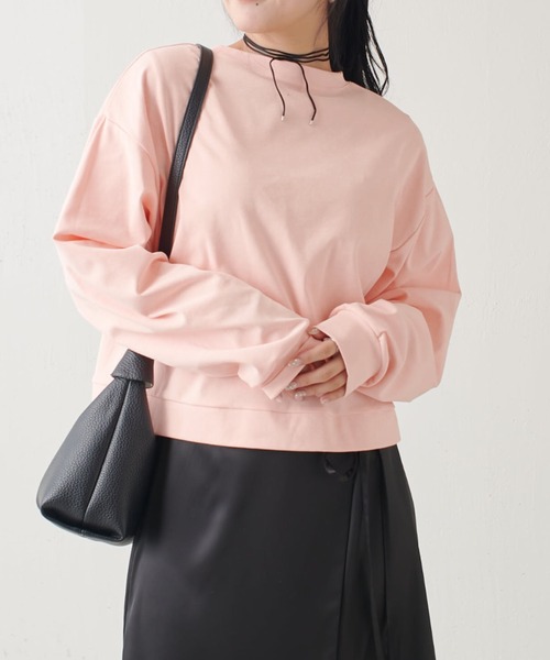 Lui's(ルイス)の「ヴィンテージニットカットソー(Tシャツ/カットソー・レディース・ブラック/ピンク/ベージュ・FREE)」の11枚目の写真