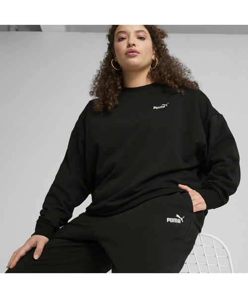 PUMA(プーマ)の「PUMA プーマ ウィメンズ ESS スモール NO. 1 ロゴ スウェットパンツ(その他パンツ・レディース・ブラック・X-LARGE/MEDIUM/SMALL/LARGE)」の5枚目の写真