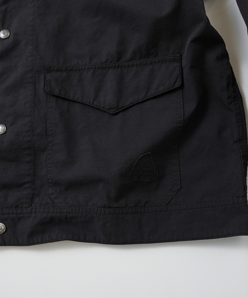 SIERRA DESIGNS（シェラデザイン）の「SIERRA DESIGNS / シエラデザインズ 別注 フェード ナイロンジャケット（ナイロンジャケット・メンズ・ブラック/カーキ・MEDIUM/LARGE）」の18枚目の写真