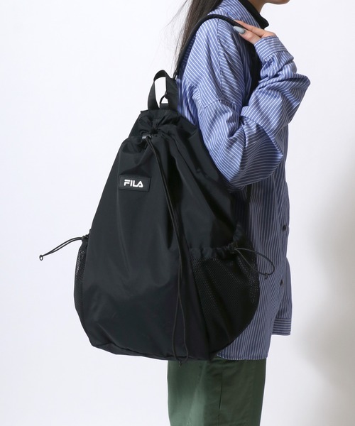 完売✨韓国『FILA×ティニピン』ハチュピン総柄 2WAYリュック