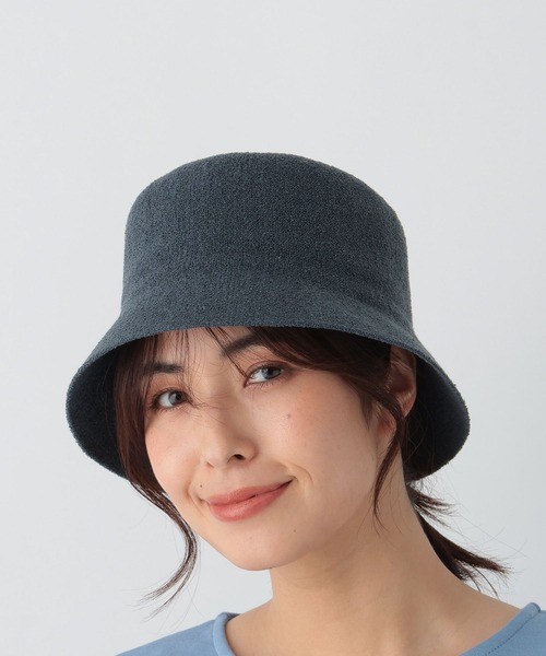 FOUND GOOD(ファウンドグッド)の「パイルハット(ハット・レディース・ネイビー/ブラック/アイボリー/オレンジ系5・FREE)」の9枚目の写真