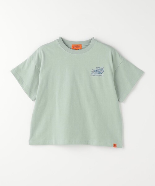 【UNIVERSAL OVERALL】別注ショートスリーブTシャツ セール】【別注】＜UNIVERSAL OVERALL＞プリント ショート