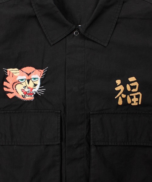 Universal Style Wear(ユニバーサルスタイルウェア)の「Universal Style Wear ベト ファティーグ シャツ(シャツ/ブラウス・メンズ・オフホワイト/ブルー/ブラック/ベージュ・MEDIUM/LARGE/X-LARGE)」の16枚目の写真