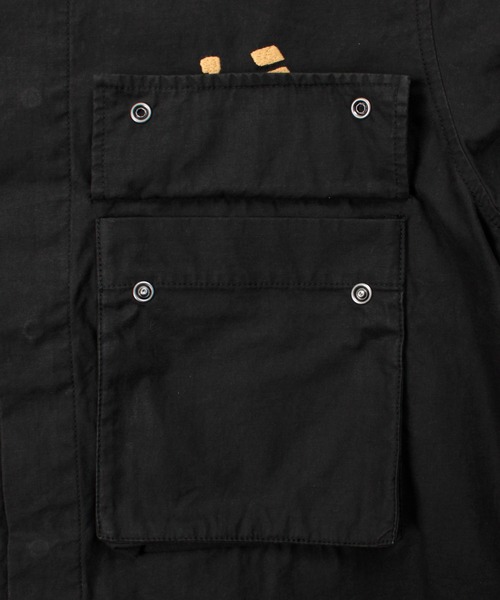 Universal Style Wear(ユニバーサルスタイルウェア)の「Universal Style Wear ベト ファティーグ シャツ(シャツ/ブラウス・メンズ・オフホワイト/ブルー/ブラック/ベージュ・MEDIUM/LARGE/X-LARGE)」の17枚目の写真