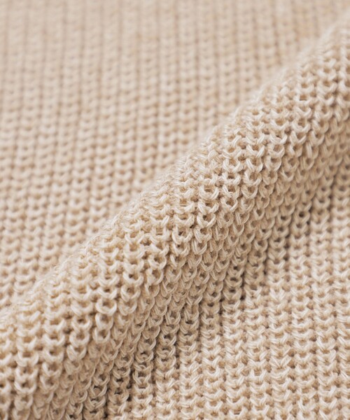 MACKINTOSH PHILOSOPHY(マッキントッシュ フィロソフィー)の「ムリネニットベスト(ベスト・レディース・ベージュ/レッド/ダークネイビー・38/36)」の13枚目の写真