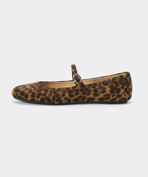 Gianvito Rossi>>ジャンヴィトのヒョウ柄バレエフラット Gianvito Rossi ジャンヴィト ロッシ CARLA CAMOSCIO LEOPARD PR