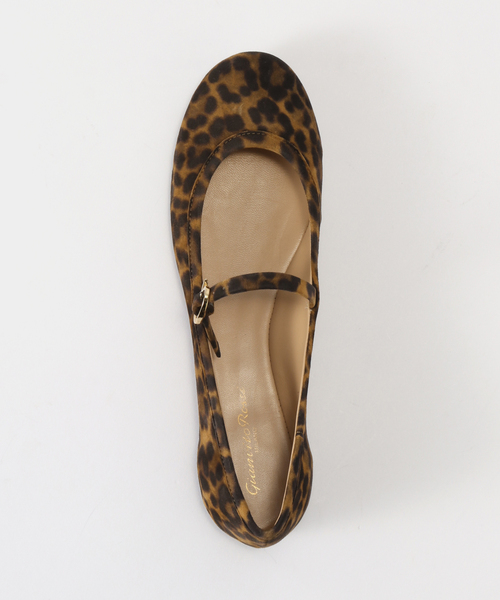 Gianvito Rossi(ジャンヴィトロッシ)の「Gianvito Rossi ジャンヴィト ロッシ CARLA CAMOSCIO LEOPARD PR(バレエシューズ・レディース・A・36/37/39/38)」の10枚目の写真