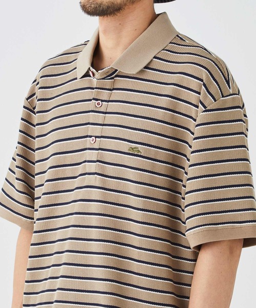 KRIFF MAYER（クリフメイヤー）の「《WEB限定》リラックス冷感リンクスカノコポロ（ポロシャツ・メンズ・ネイビー系/ホワイト系その他/ベージュ系・MEDIUM/LARGE/X-LARGE）」の13枚目の写真