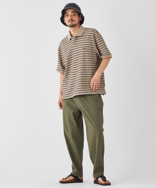 KRIFF MAYER（クリフメイヤー）の「《WEB限定》リラックス冷感リンクスカノコポロ（ポロシャツ・メンズ・ネイビー系/ホワイト系その他/ベージュ系・MEDIUM/LARGE/X-LARGE）」の15枚目の写真