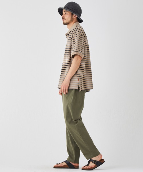 KRIFF MAYER（クリフメイヤー）の「《WEB限定》リラックス冷感リンクスカノコポロ（ポロシャツ・メンズ・ネイビー系/ホワイト系その他/ベージュ系・MEDIUM/LARGE/X-LARGE）」の16枚目の写真