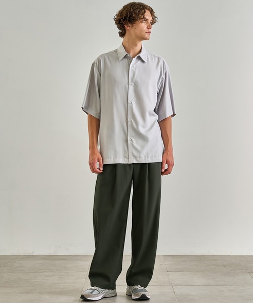 バレルチノパンツ ハイツイストコットン ｜大人気/冬服/チノパンツ