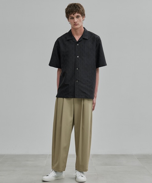 バレルチノパンツ ハイツイストコットン ｜大人気/冬服/チノパンツ