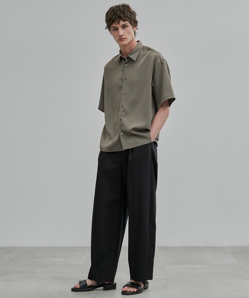 UNITED TOKYO / ハイツイストバレルチノパンツ/ボトム/2/コットン/BLK/134240010 バレルチノパンツ ハイツイストコットン ｜大人気/冬服/チノパンツ