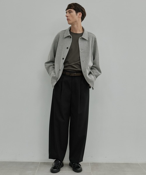 バレルチノパンツ ハイツイストコットン ｜大人気/冬服/チノパンツ