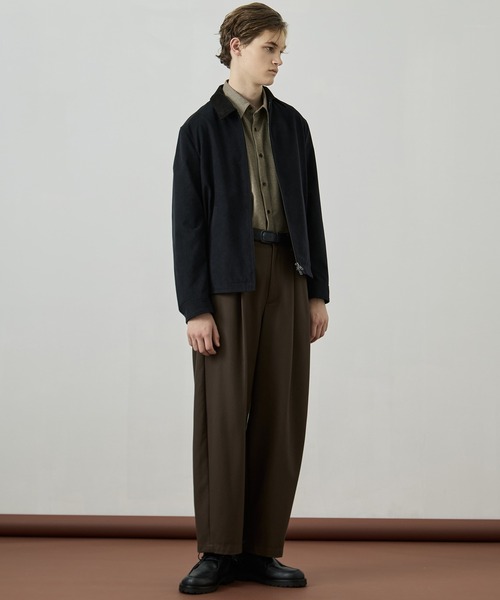 バレルチノパンツ ハイツイストコットン ｜大人気/冬服/チノパンツ