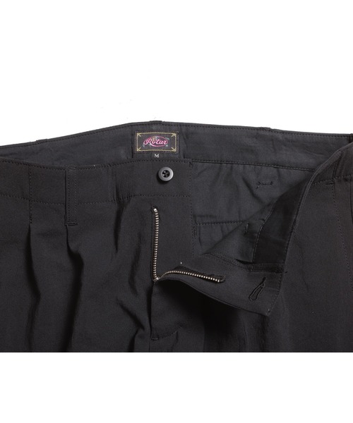 ROTAR(ローター)の「Summer Two tuck Trousers(チノパンツ・メンズ・ブラック/ブラウン/チャコール・LARGE/MEDIUM)」の16枚目の写真