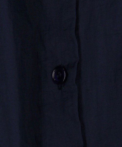 Grand PARK（グランドパーク）の「シアー フレンチスリーブシャツ（シャツ/ブラウス・レディース・ネイビー/ホワイト/ライトグレー/ライトグリーン・FREE）」の12枚目の写真