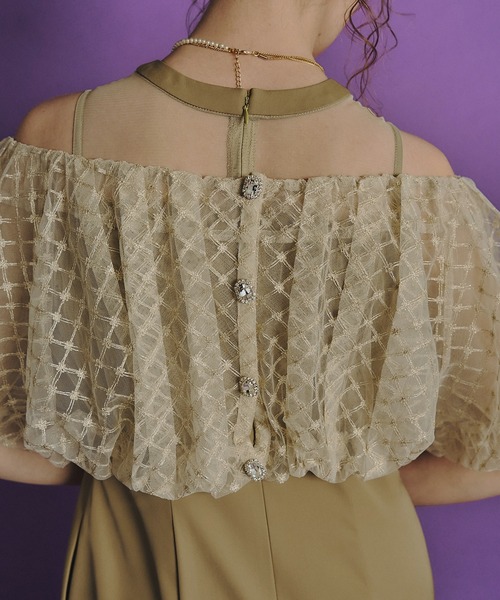 et.UNiVER（エトユニベール）の「baloom cardigan dress（ドレス・レディース・ブラック/ベージュ/ブラウン・SMALL/MEDIUM/LARGE）」の16枚目の写真