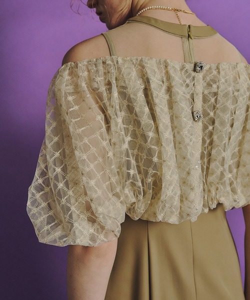 et.UNiVER（エトユニベール）の「baloom cardigan dress（ドレス・レディース・ブラック/ベージュ/ブラウン・SMALL/MEDIUM/LARGE）」の21枚目の写真