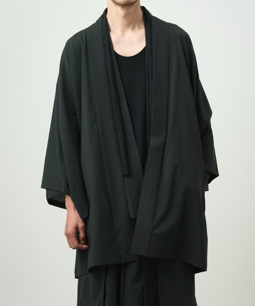 和ROBE(ワローブ)の「EASY HAORI(その他アウター・メンズ・ダークネイビー/ダークグリーン・2/3)」の2枚目の写真