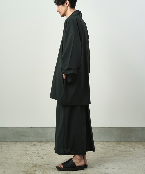 和ROBE(ワローブ)の「EASY HAORI(その他アウター・メンズ・ダークネイビー/ダークグリーン・2/3)」の8枚目の写真