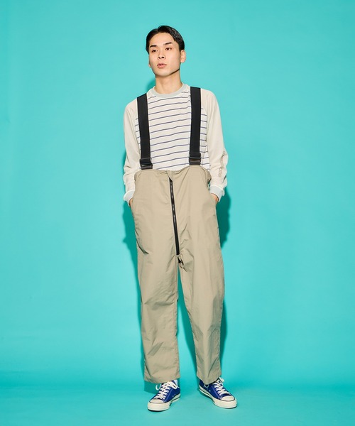 BURLAP OUTFITTER（バーラップアウトフィッター）の「BIB OVERALL LW/ ビブ オーバーオール ライトウェイト（その他パンツ・メンズ・ネイビー/ベージュ系その他/ブラック/スミクロ/ライトピンク・LARGE/MEDIUM/SMALL/X-LARGE）」の4枚目の写真