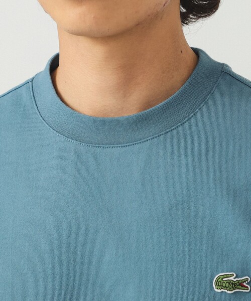 LACOSTE(ラコステ)の「【別注】LACOSTE / ロゴTシャツ(Tシャツ/カットソー・メンズ・ブラック/ライトブルー/ホワイト/ネイビー・1/2/3/4/5)」の14枚目の写真