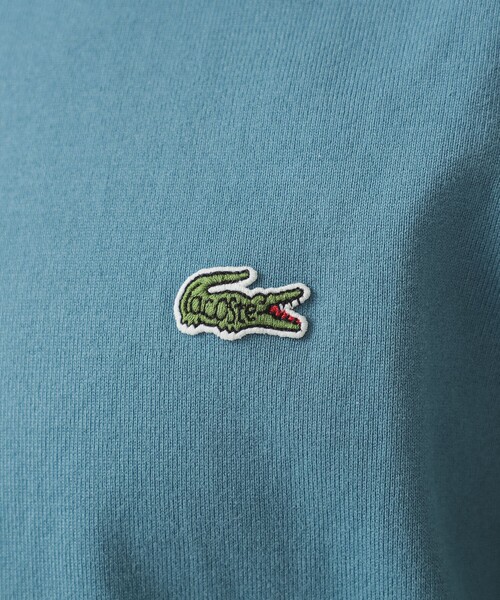 LACOSTE(ラコステ)の「【別注】LACOSTE / ロゴTシャツ(Tシャツ/カットソー・メンズ・ブラック/ライトブルー/ホワイト/ネイビー・1/2/3/4/5)」の15枚目の写真