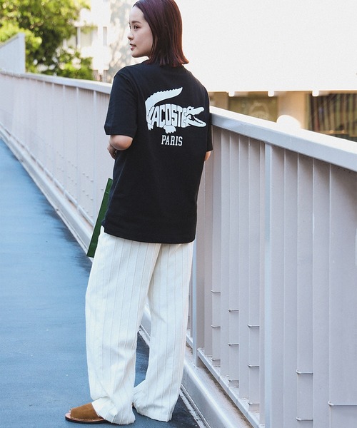 別注】LACOSTE / ロゴTシャツ（Tシャツ/カットソー）｜LACOSTE