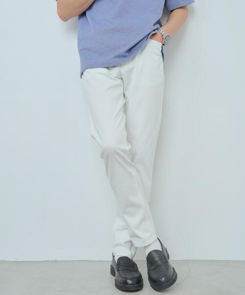 THE SHOP TK （ザ ショップ ティーケー ）の「プレミアムスキニーパンツCOOL 360°ストレッチ/接触冷感/全5サイズ・5色展開（その他パンツ・メンズ・ライトグレー/ブルー系その他/オフホワイト/ブラック/オリーブ・01/02/03/04/05）」の9枚目の写真