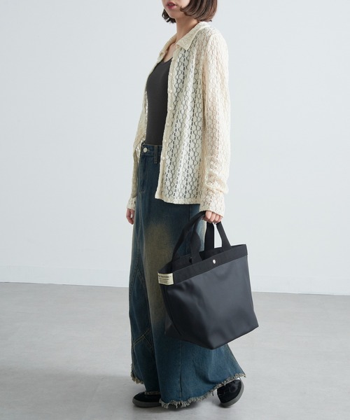 A by MAGASIN DE MODE(エーバイマガジンデモード)の「【A by MAGASIN DE MODE】ミニョントートラージ SNBD(トートバッグ・レディース・ブラック/アイボリー/キャメル/チャコールグレー/ブルー/ネイビー/グレー/ブラウン・FREE)」の22枚目の写真