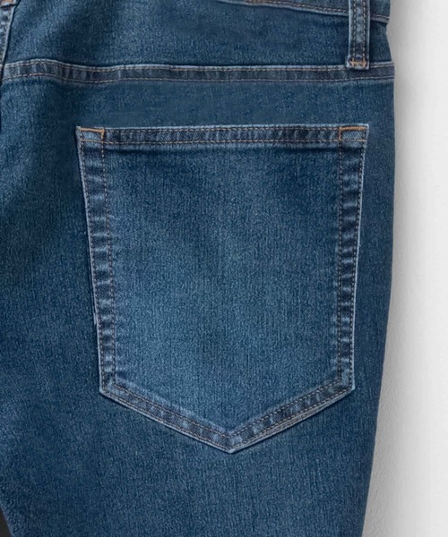 NAVY(ネイビー)の「NAVY SARARI COOLデニムクロップドパンツ(デニムパンツ・メンズ・ワンウォッシュ/ブルー系その他・S/M/L/XL)」の17枚目の写真