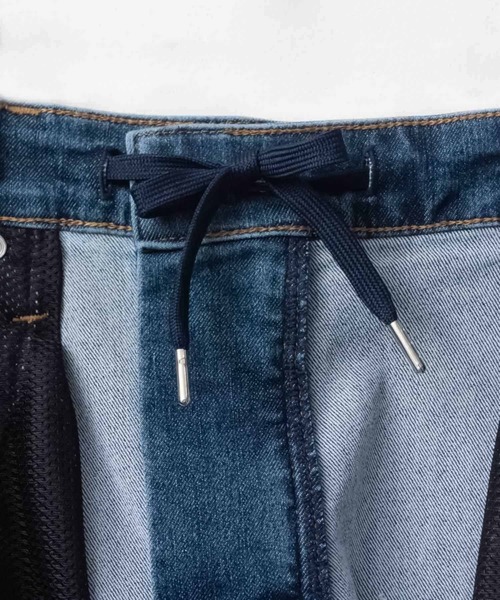 NAVY(ネイビー)の「NAVY SARARI COOLデニムクロップドパンツ(デニムパンツ・メンズ・ワンウォッシュ/ブルー系その他・S/M/L/XL)」の18枚目の写真