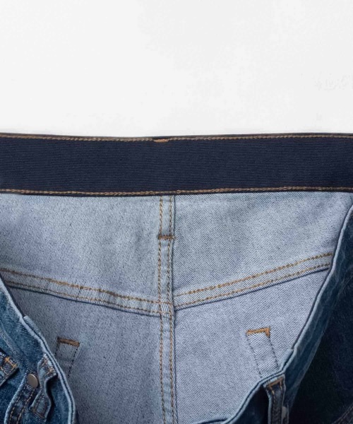NAVY(ネイビー)の「NAVY SARARI COOLデニムクロップドパンツ(デニムパンツ・メンズ・ワンウォッシュ/ブルー系その他・S/M/L/XL)」の19枚目の写真