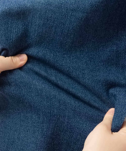 NAVY(ネイビー)の「NAVY SARARI COOLデニムクロップドパンツ(デニムパンツ・メンズ・ワンウォッシュ/ブルー系その他・S/M/L/XL)」の20枚目の写真