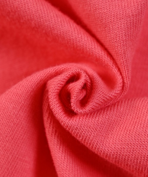 MARKEY'S(マーキーズ)の「チュールショルダーフリルTシャツ(Tシャツ/カットソー・キッズ・杢グレー/レッド/オレンジ/オフホワイト・150/120/110/100/90/140/130)」の6枚目の写真
