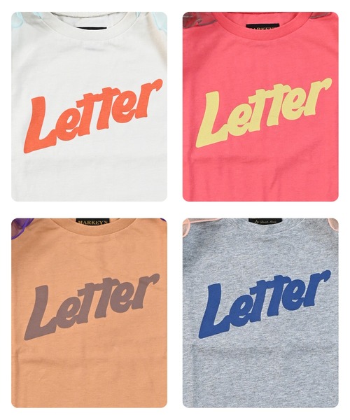 MARKEY'S(マーキーズ)の「チュールショルダーフリルTシャツ(Tシャツ/カットソー・キッズ・杢グレー/レッド/オレンジ/オフホワイト・150/120/110/100/90/140/130)」の5枚目の写真