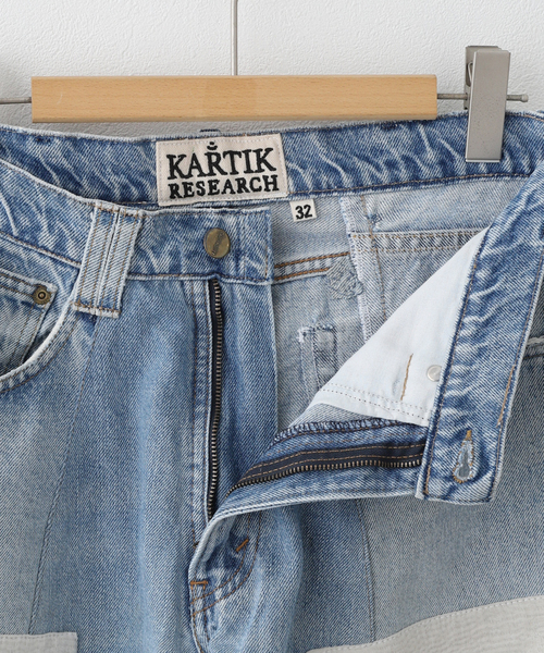 KARTIK RESEARCH (カルティック リサーチ) VINTAGE QUILT DOUBLE KNEE