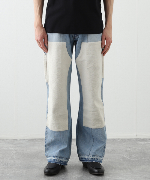 KARTIK RESEARCH (カルティック リサーチ) VINTAGE QUILT DOUBLE KNEE