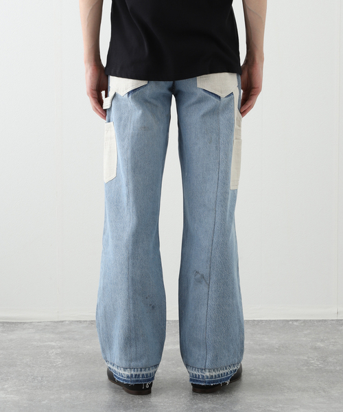 KARTIK RESEARCH (カルティック リサーチ) VINTAGE QUILT DOUBLE KNEE