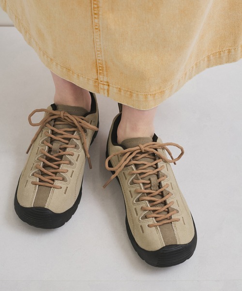 【関税込み】KEEN タン Jasper スエード スニーカー org.jpg